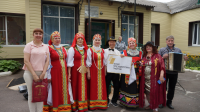 Древнерусский праздник Ивана Купалы в Лискинском ПНИ