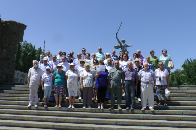 Экскурсия воронежских ветеранов в Царицын, Сталинград, Волгоград