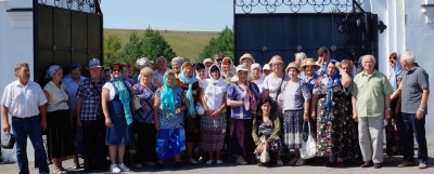 Поездка ветеранов по святым местам Воронежской области
