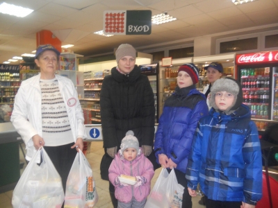 «Корзина милосердия» в Коминтерновском районе «Корзина милосердия» в Коминтерновском районе