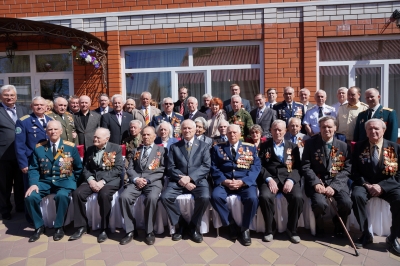 Встреча ветеранов в канун Великой Победы 9-го мая